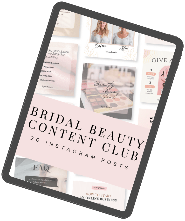 Bridal Beauty Content Club v2